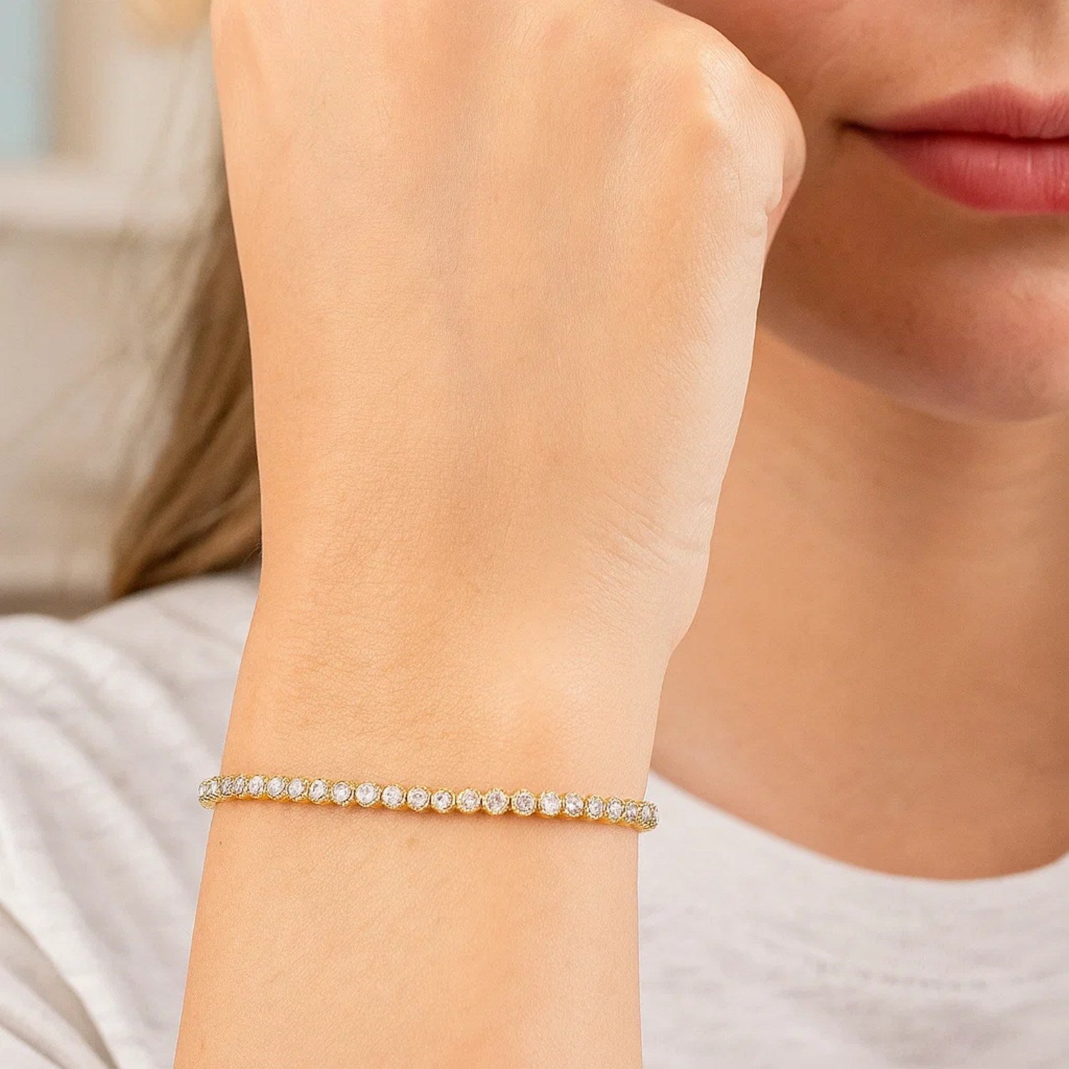 The Shoreline Tennis Bracelet