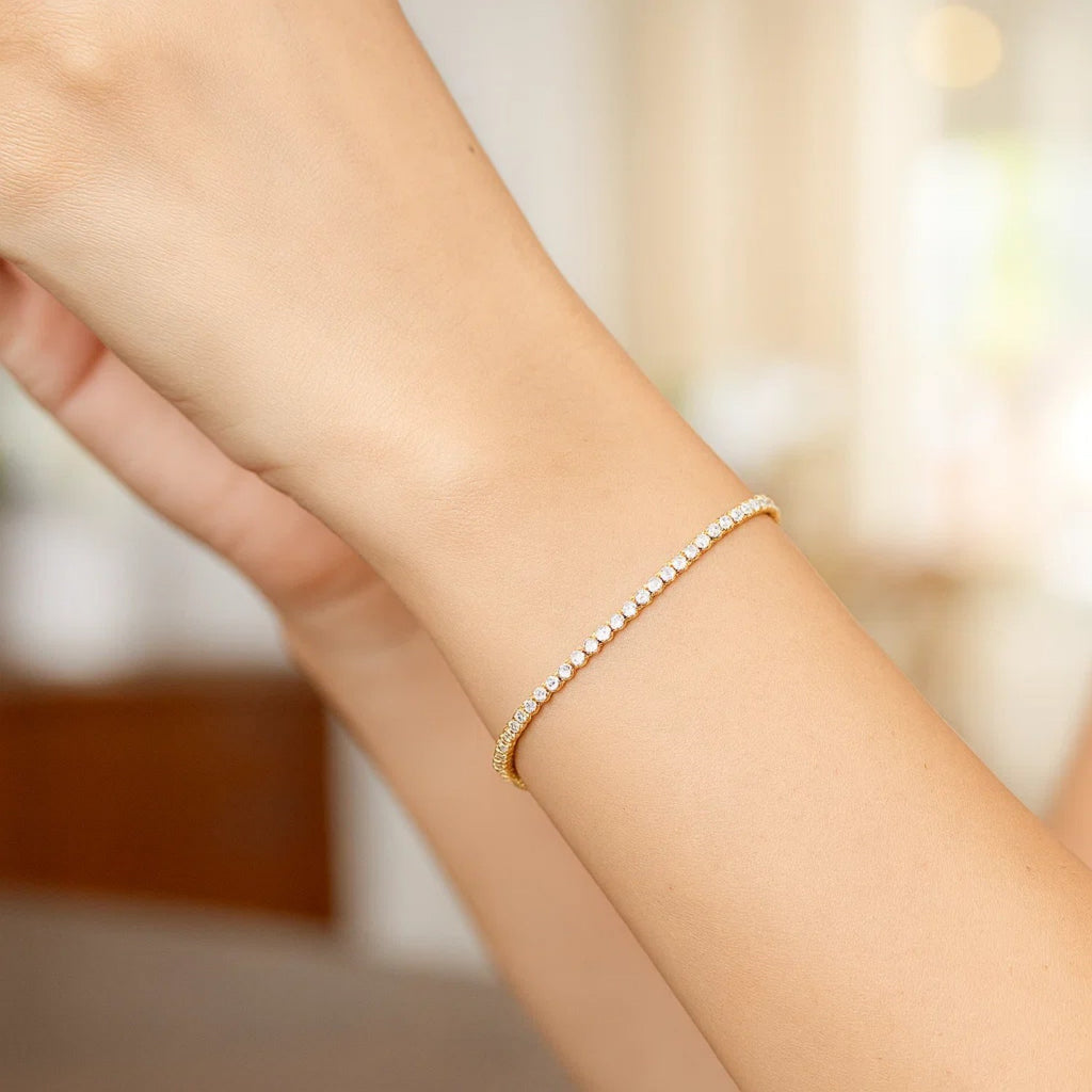 The Shoreline Tennis Bracelet