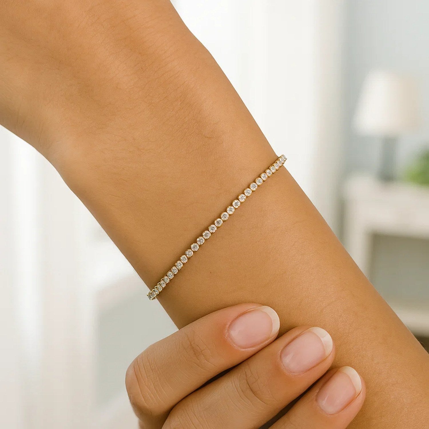 The Shoreline Tennis Bracelet