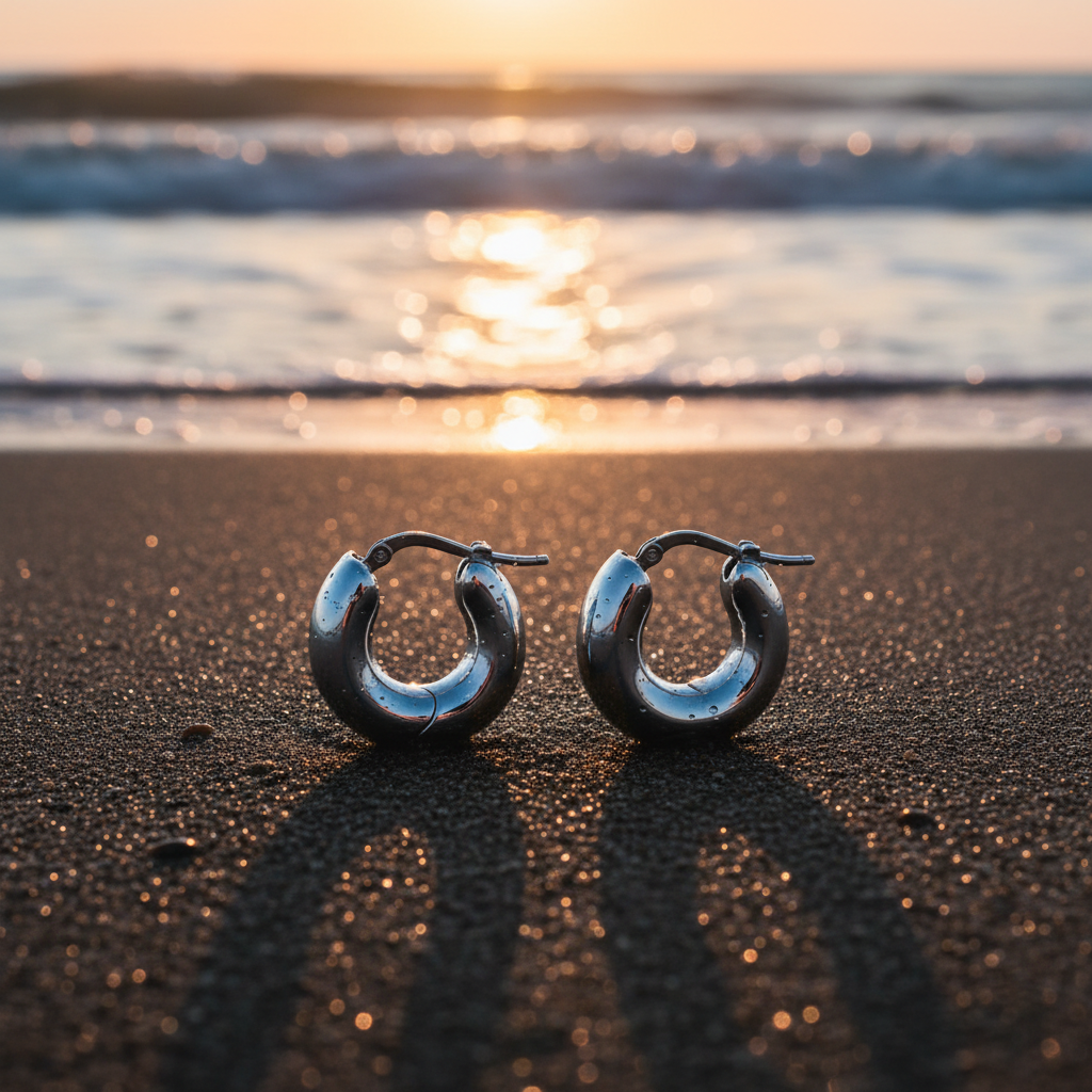 Crescent Tide Earrings