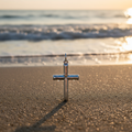 Deep Calm Cross Pendant