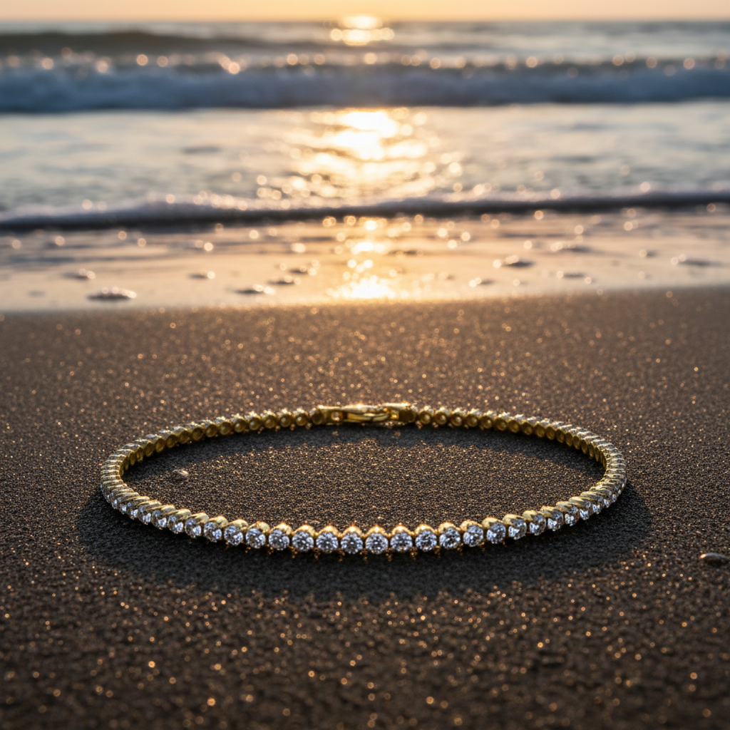 The Shoreline Tennis Bracelet